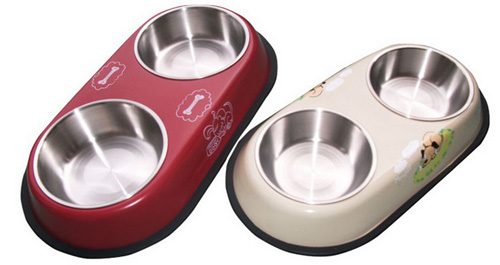 stainless steel double bowls